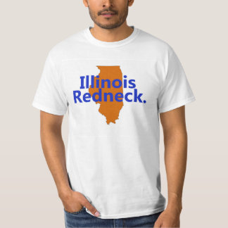 Ik ben een Illinois Redneck Mannen T shirt