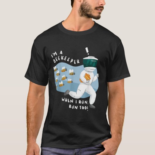 Ik ben een imker Funny Beekeeping Gift T Shirt (Voorkant)
