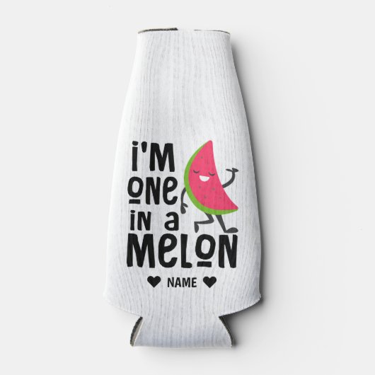 Ik ben een in een "Melon" Flesjeskoeler (Voorkant)