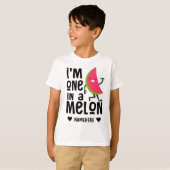 Ik ben een in een "Melon" T-shirt (Voorkant volledig)