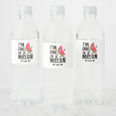 Ik ben een in een "Melon" Waterfles Etiket (Flessen)