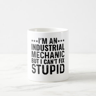 Ik ben een industrieel monteur, maar ik kan niets koffiemok
