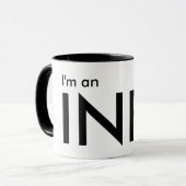 Ik ben een INFJ - Persoonlijk type Mok (Voorkant links)