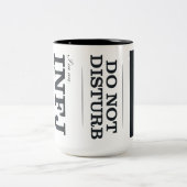 Ik ben een INFJ Tweekleurige Koffiemok (Center)