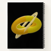 Ik ben een ingenieur in volle gang notitieboek (Achterkant)