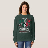 Ik ben een Italiaanse nonna Trui (Voorkant volledig)