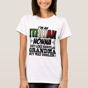 IK BEN EEN ITALIAANSE NONNA ZOALS EEN REGELMATIG G T-SHIRT