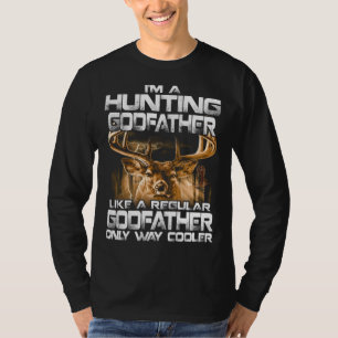 Ik ben een jaagliefhebber T shirt Vintage Deer Gra