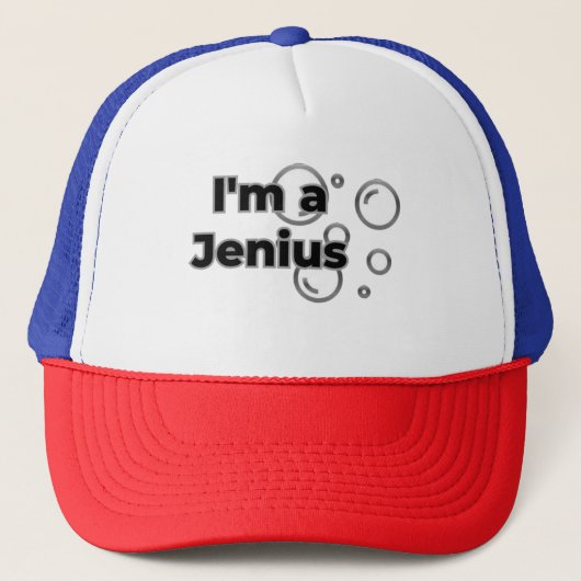 Ik ben een Jenius Trucker Pet (Voorkant)