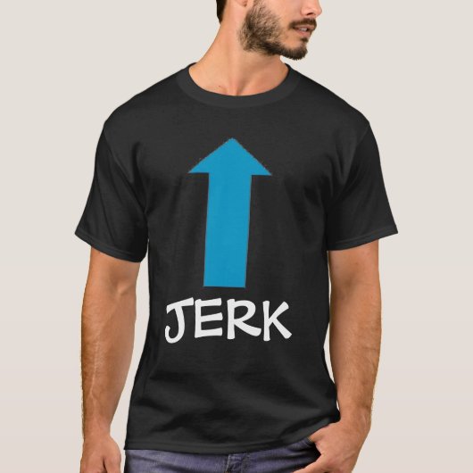 Ik ben een JERK T-shirt (Voorkant)