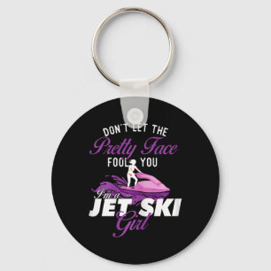 Ik ben een jetski-meisje - Jetski-liefhebber Jetsk Sleutelhanger