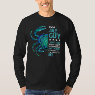 Ik ben een juli-man die ik 3 zielen heb voor manne t-shirt