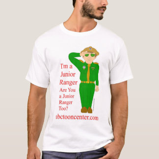 Ik ben een Junior Ranger. Ben je ook een Junior Ra T-shirt