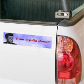 Ik ben een juweel donut bumpersticker (Op Truck)