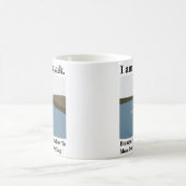 Ik ben een kajak kanoën kajakken koffiemok (Center)