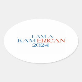 IK BEN EEN KAMERICAN STICKER