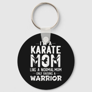 Ik ben een karate moeder als een normale moeder di sleutelhanger