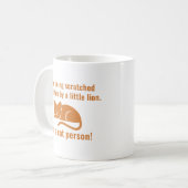 Ik Ben Een Kat Mens Koffiemok (Voorkant links)