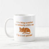 Ik Ben Een Kat Mens Koffiemok (Links)