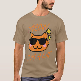 Ik ben een kat Shirt voor vrouwelijke Mannen Kinde