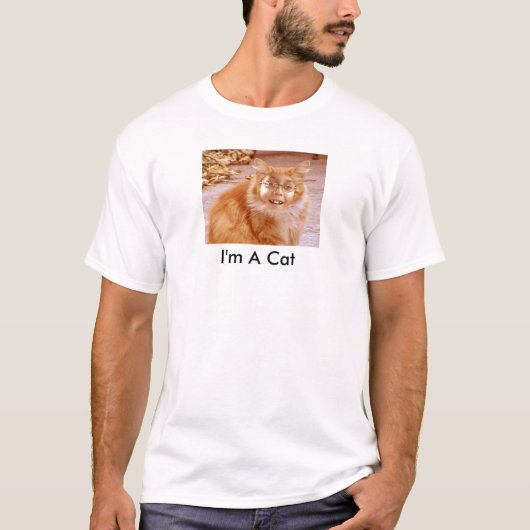 Ik ben een kat t-shirt (Voorkant)