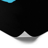 Ik ben een Kayak-meisje Poster (Hoek)