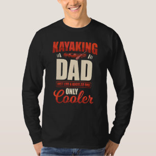 Ik ben een Kayak pa Kayaker Kayaking Boating Paddl T-shirt