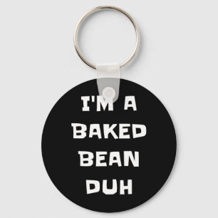 Ik ben een Ked Bean Duh Fun Lazy Easy Halloween ko Sleutelhanger