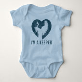 Ik ben een Keeper Baby Bodysuit (Voorkant)