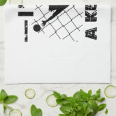 Ik ben een keeper - Soccer Goalkeeper design Theedoek (Gevouwen)