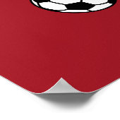 IK BEN EEN KEEPER - SPORTESLANG - SOCCER POSTER (Hoek)