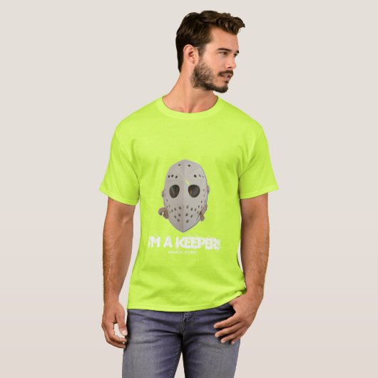 IK BEN EEN KEEPER! T-SHIRT (Voorkant volledig)
