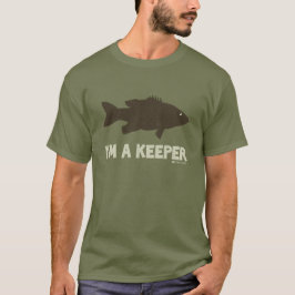 IK BEN EEN KEEPER VISSEN T-SHIRT