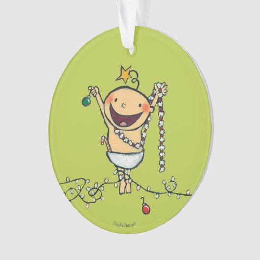 Ik ben een kerstboom! ornament (voorkant)