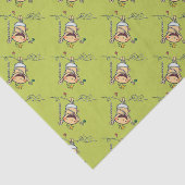 Ik ben een kerstboom! tissuepapier (Detail)