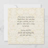 Ik ben een kerstcadeau baby gift set, badaccessoir kaart (Achterkant)