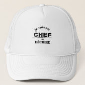 Ik ben een Killer Chef, Cook Gift Trucker Pet (Voorkant)