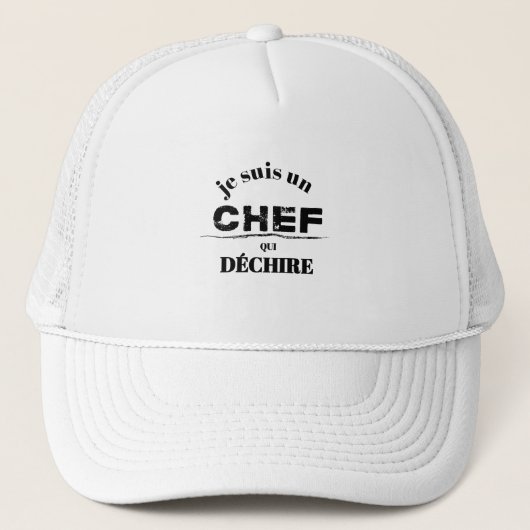 Ik ben een Killer Chef, Cook Gift Trucker Pet (Voorkant)