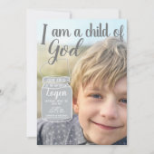 Ik ben een kind van de goede Aangepaste Baptisme U Kaart (Voorkant)