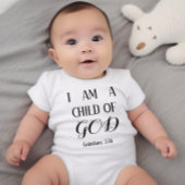 Ik ben een kind van God Baby Bodysuit