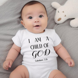 Ik ben een kind van God Baby Bodysuit