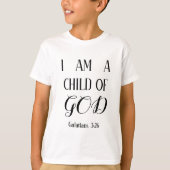 Ik ben een kind van God Boy's T-shirt (Voorkant)