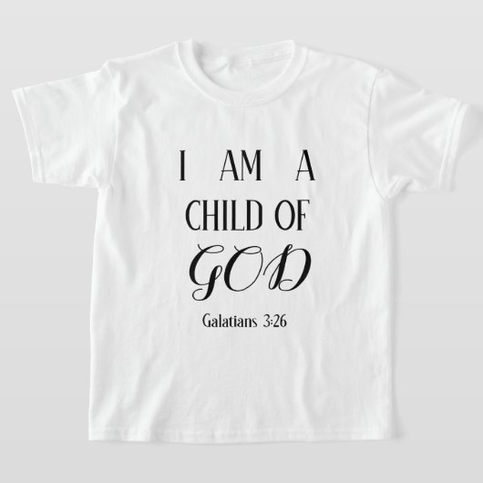 Ik ben een kind van God Boy's T-shirt (Laagn)