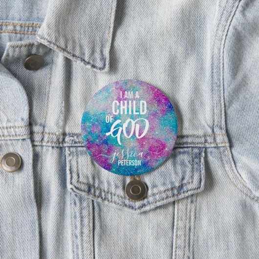 "IK BEN EEN KIND VAN GOD" Button Pin (In situ)
