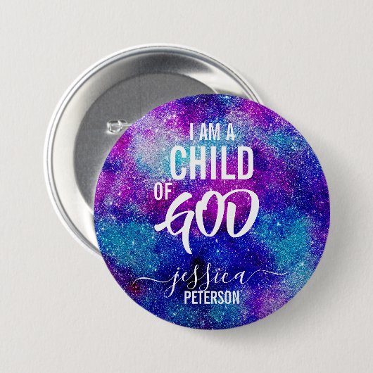 "IK BEN EEN KIND VAN GOD" Button Pin (Voorkant /achterkant)
