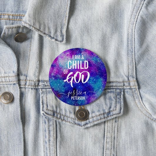 "IK BEN EEN KIND VAN GOD" Button Pin (In situ)