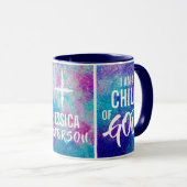 Ik ben een kind van God Coffee/Tea Cup Mok (Voorkant rechts)