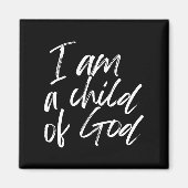 Ik ben een kind van God Magneet (Voorkant)