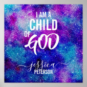 "IK BEN EEN KIND VAN GOD" Poster (Voorkant)