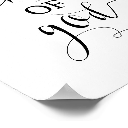 Ik ben een kind van God. Poster (Hoek)